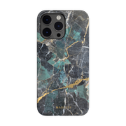 Marble Double Layer Decoration iPhone 14 Case | MagSafe